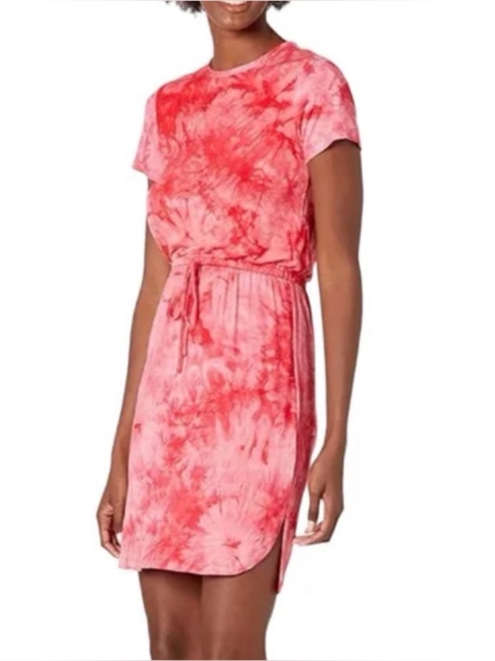 CALVIN KLEIN Woman’s Tie Dye Short Sleeve T-Shirt Dress size Small